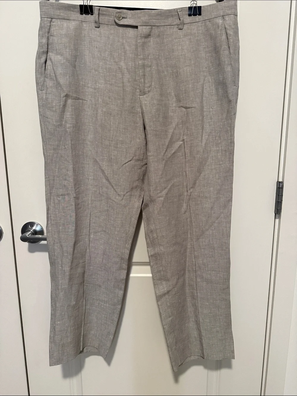 Joseph Abboud Men's Light Taupe Dress Pants